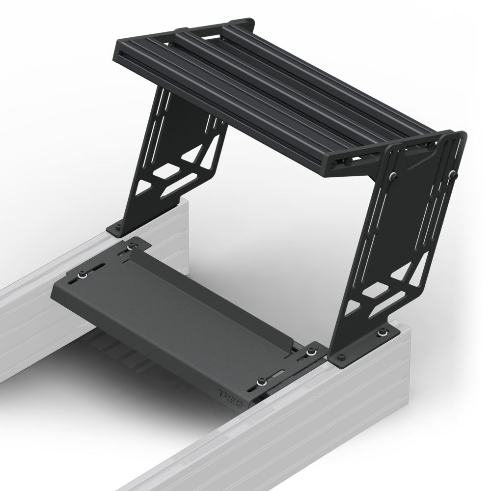 Inverted Pedal Deck | Treq | Sim Racing Equipment